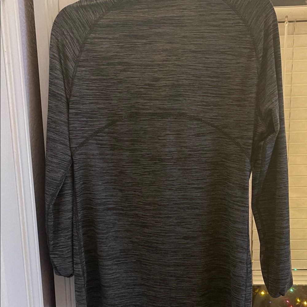 Champion Women's Dark Gray Quarter-Zip Sweater - Picture 9 of 9